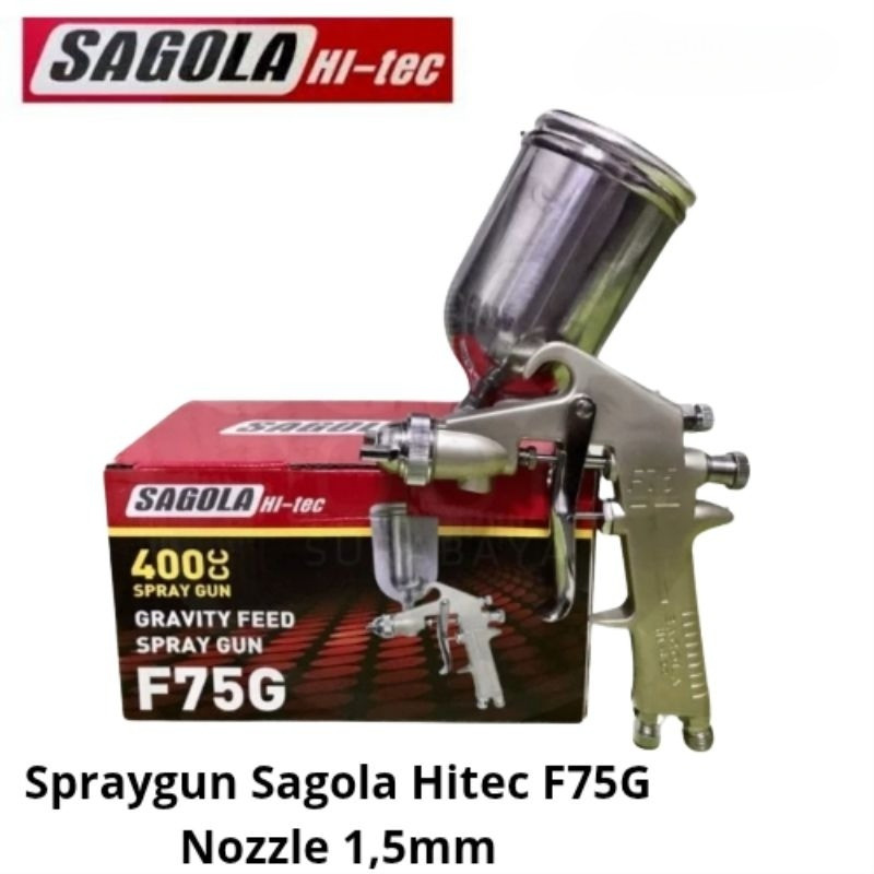 Spray Gun Sagola F75G Hitec/Sped Cat Sagola F75G Hitec/Semprotan Cat Sagola F75G Hitec/Sagola Hitec 