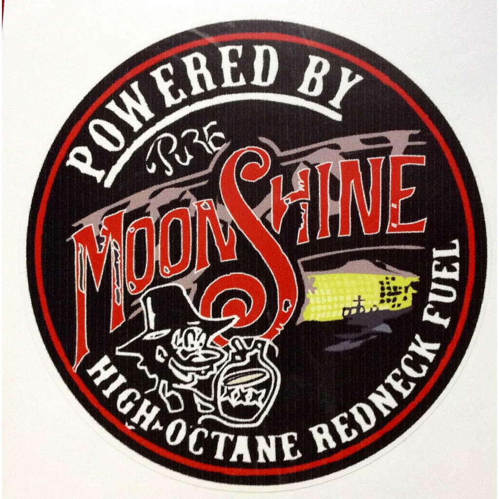 

car accessories vintage car truck parts Sticker Vintage Racing Suitable for Chopper Moonshine Rat Fink