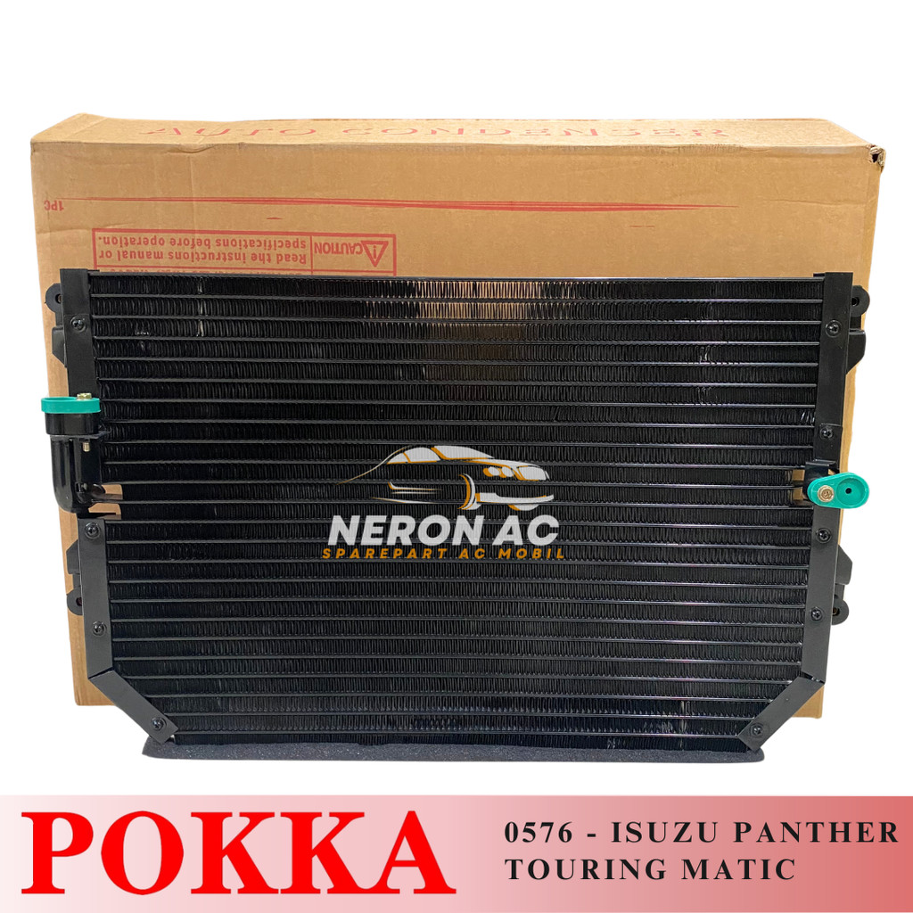KONDENSOR CONDENSOR AC MOBIL ISUZU PANTHER TOURING MATIC HI GRADE PANTHER KAPSUL POKKA 0576