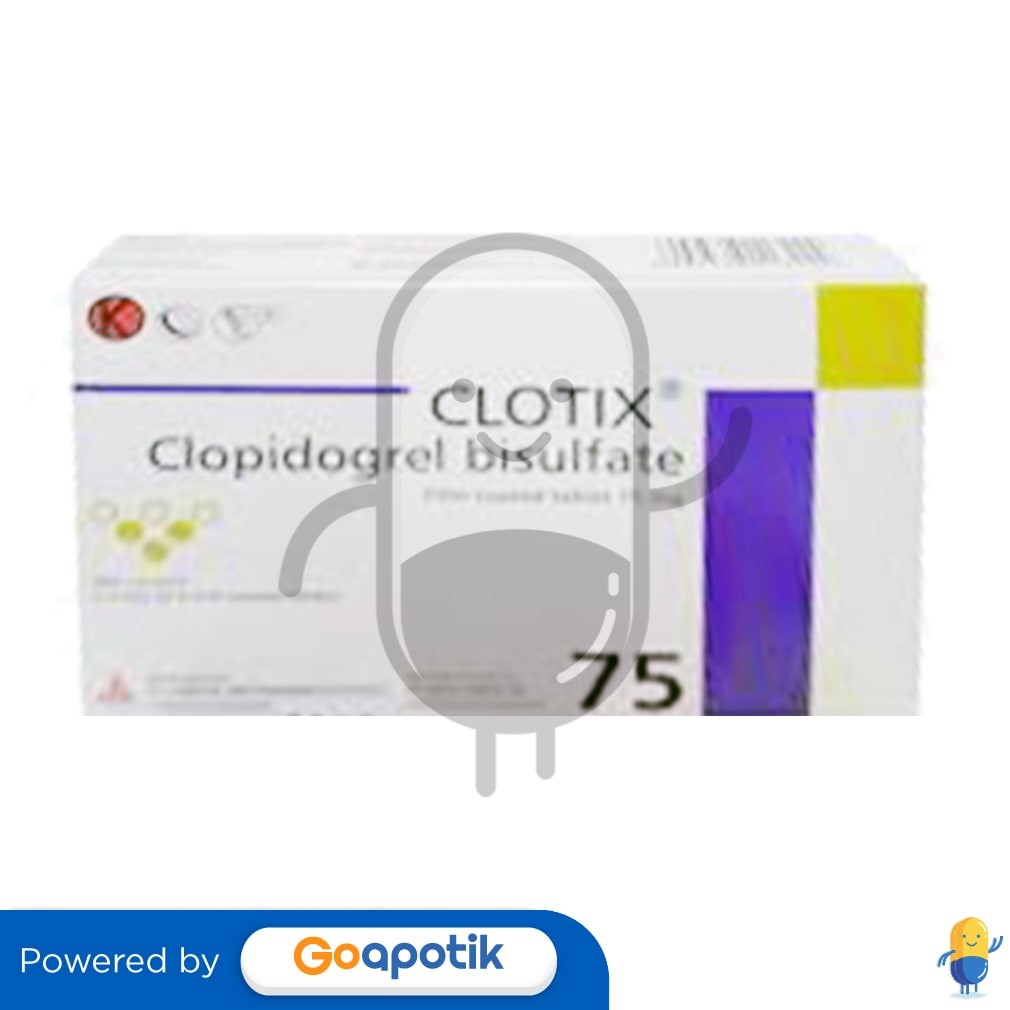 Clotix 75 Mg Box 30 Tablet