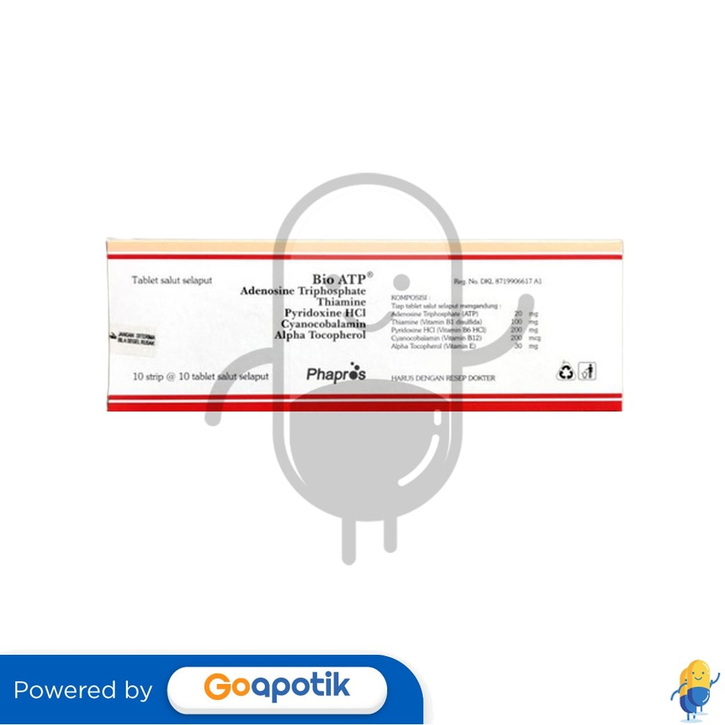 Bio Atp Box 100 Tablet