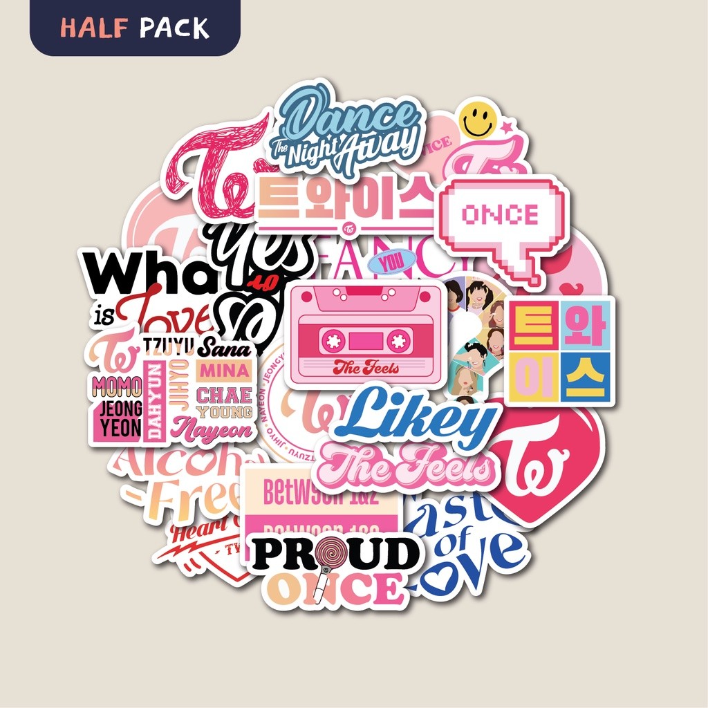 

STICKER PACK TWICE | STICKER TUMBLER | STIKER LAPTOP KOPER HELM