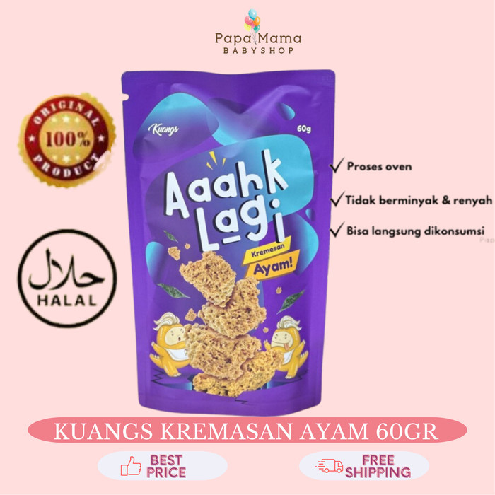 

KUANGS KREMESAN AYAM 60 Gram
