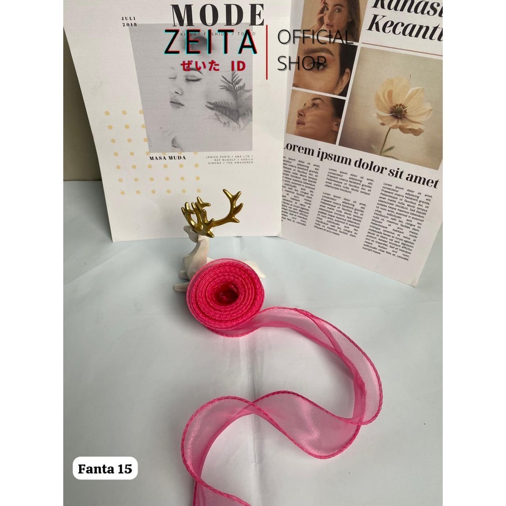 

Zeita - PTA9 SIMPLE Modern Pita Kado 4cm/Pita Dekorasi Buket