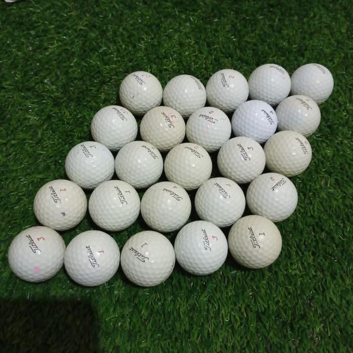 BOLA GOLF BEKAS TITLEIST PROV1 GRADE AKHIR ISI 12PCS