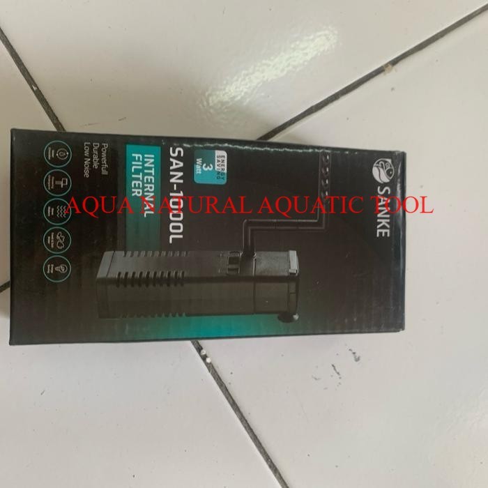 pompa filter aquarium internal filter mini SANKE SAN 1000 L 1000L low watt