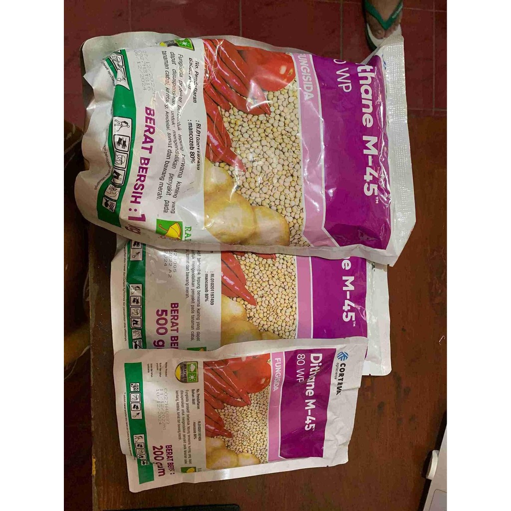 DITHANE 80WP FUNGISIDA MANCOZEP FUNGISIDA KONTAK