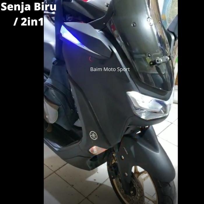 Spion lipat Yamaha All New Nmax 2020 Max1 Tersedia Semua Warna Variasi - Hitam