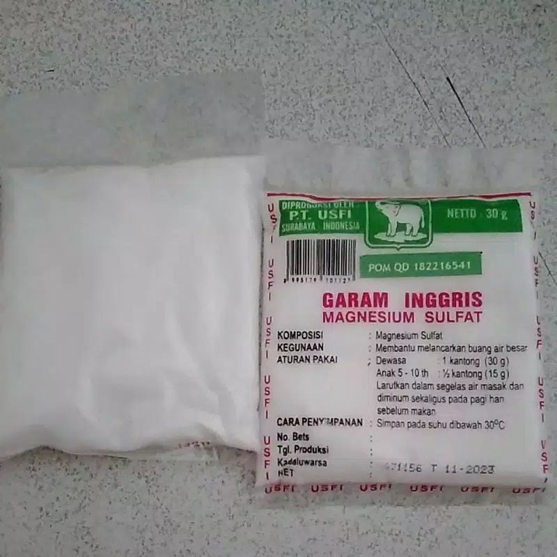 

Garam Inggris 30gr - ARBON