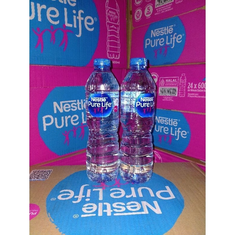 

Nestle Pure life 600 ML khusus gojek