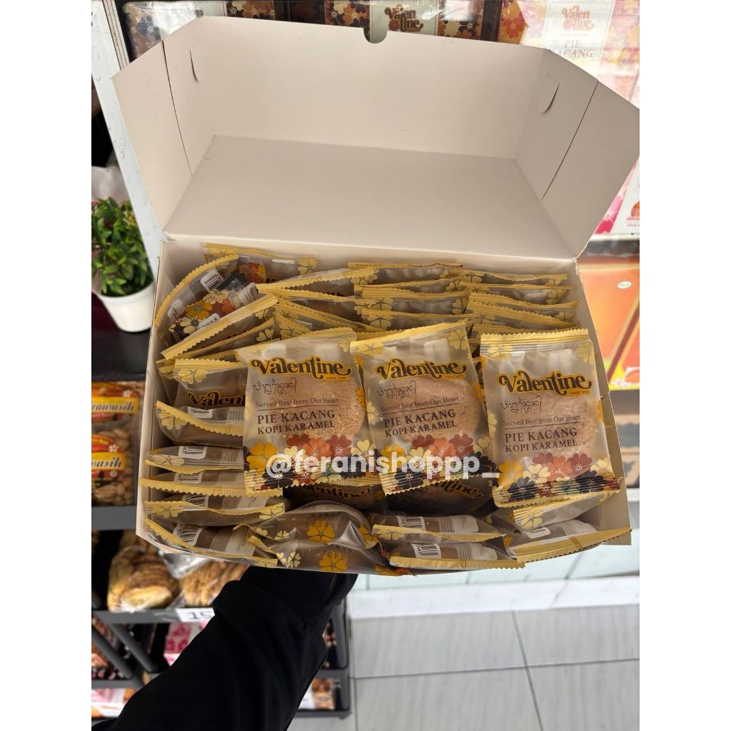 

PIE KACANG KOPI KARAMEL VALENTINE || FREE PACKING KARDUS + BUBLE WARP