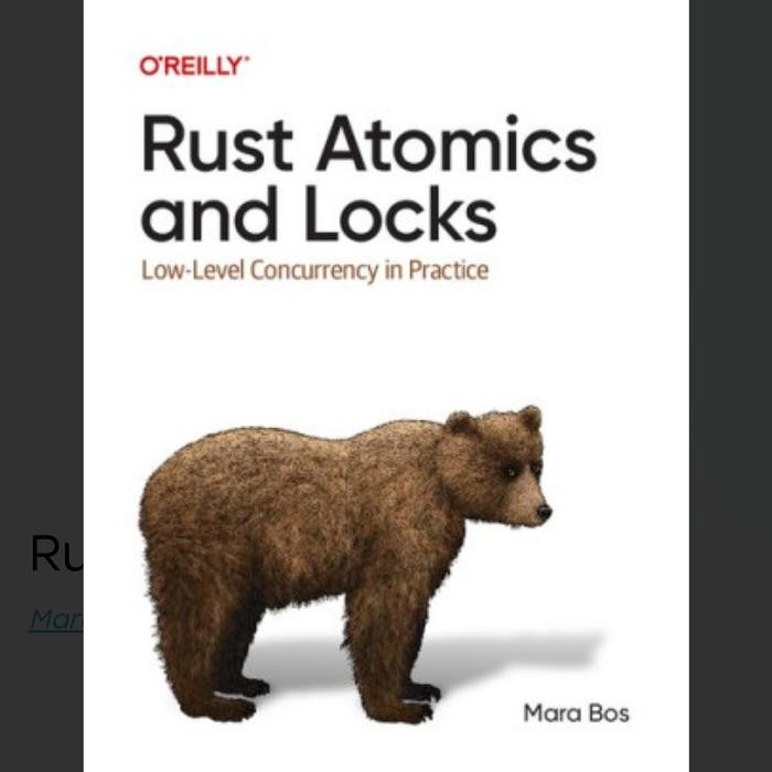 

Rust Atomics and Locks