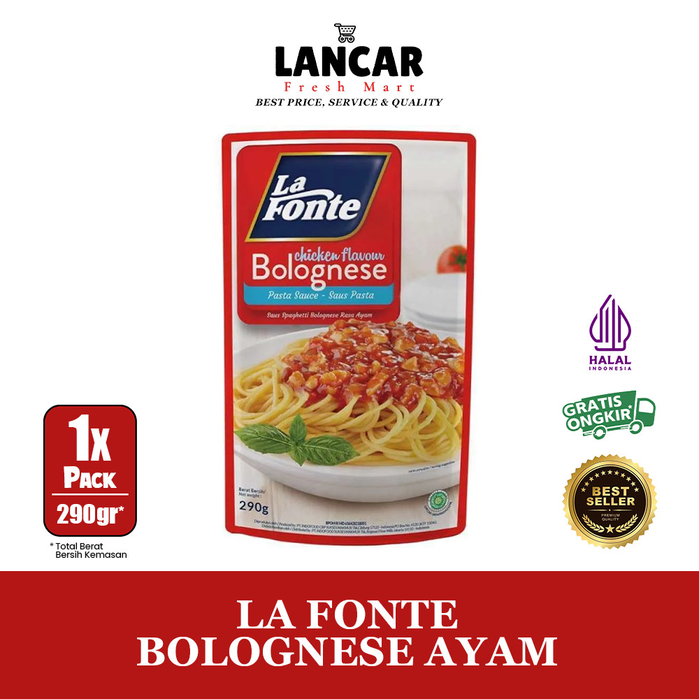 

LA FONTE SAUS CHICKEN BOLOGNESE 290GR