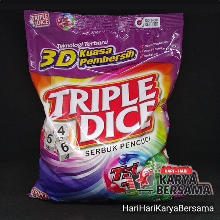 TRIPLE DICE TRI-ZIP DETERJEN BUBUK 4.2KG