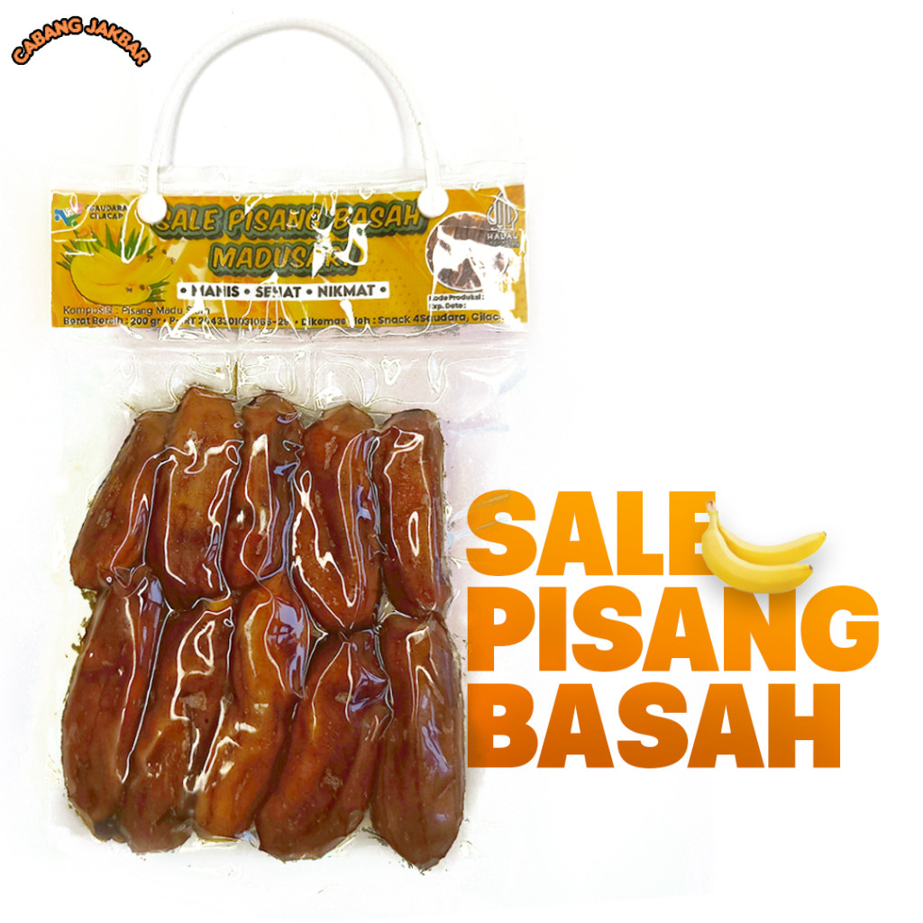 

Sale Pisang Basah Asli Madu Sari Oleh Oleh Khas Cilacap