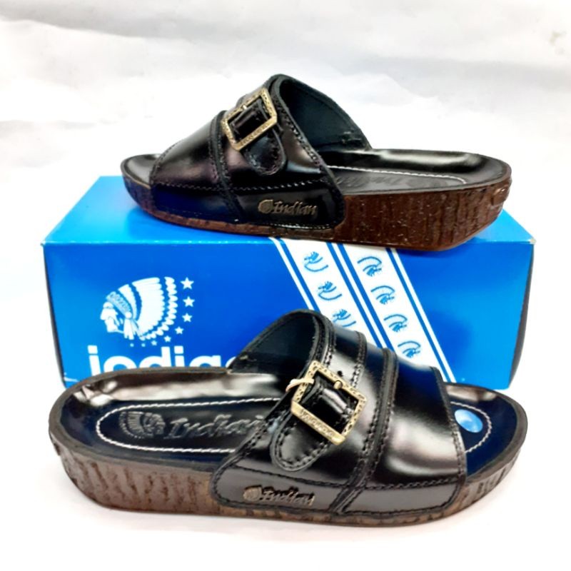 SANDAL KULIT INDIAN - SANDAL PRIA INDIAN 445 ORIGINAL