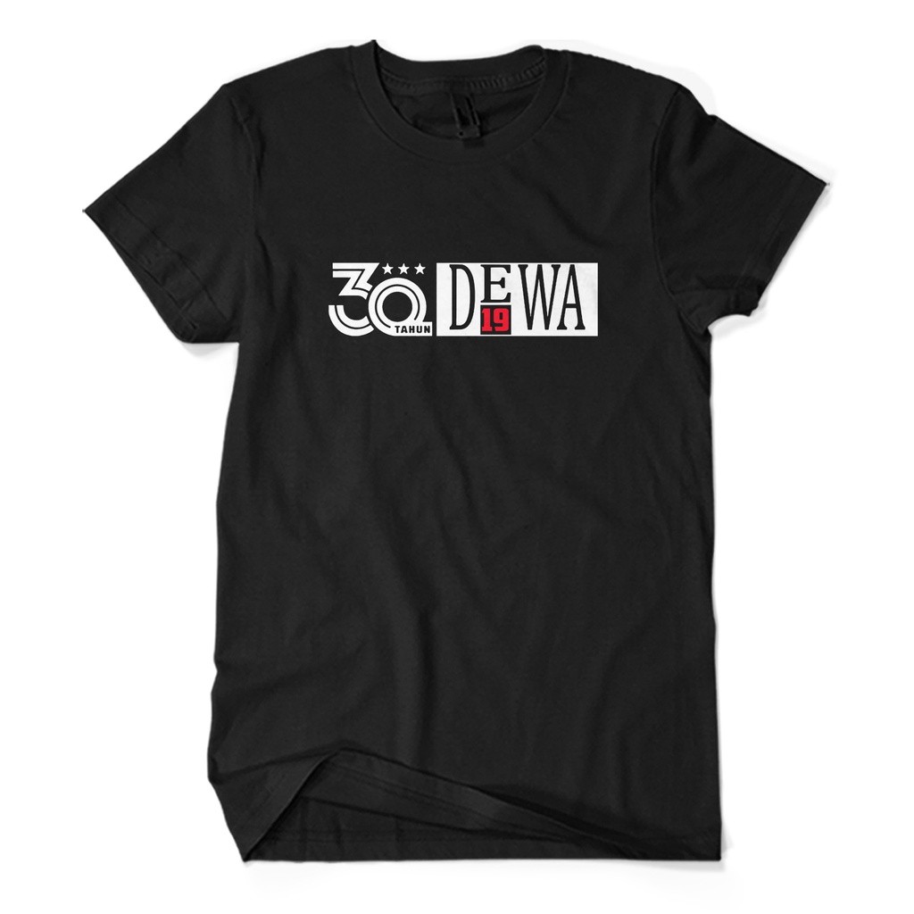BAYAR DI TEMPAT Promo Baju Kaos DEWA 19 30 TAHUN ANNYVERSARY Terbaru Keren Lagu Lokal Konser