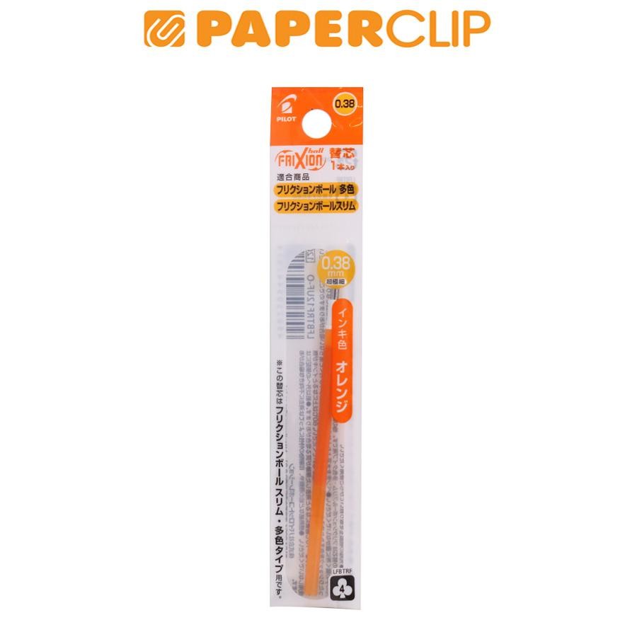 

ISI PULPEN / REFILL PILOT FRIXION BALL SLIM LFBTRF12UF-O 0.38 ORANGE