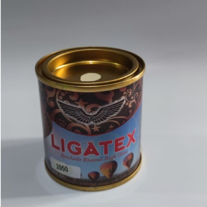 

Cat Minyak untuk Kayu & Besi Ligatex / Elova Ukuran Kaleng Kecil - 0.1 Liter