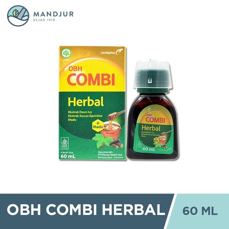OBH Combi Herbal 60 mL - Obat Batuk Herbal