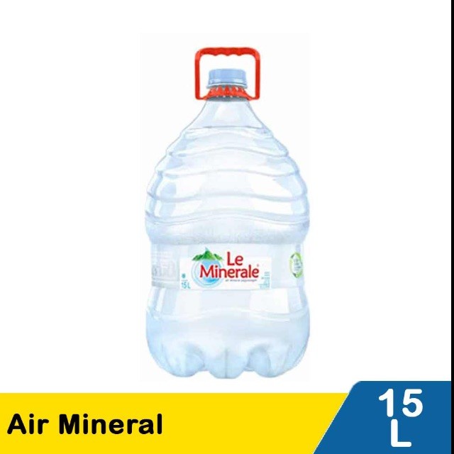 

Le Minerale Galon 15 Liter Air Mineral [HANYA PENGIRIMAN INSTAN]