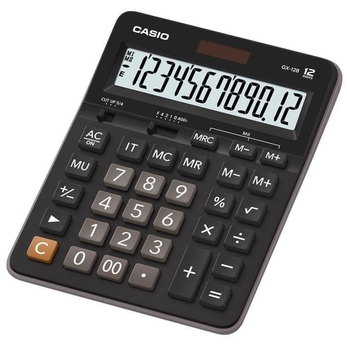 

KALKULATOR CALCULATOR CALKULATOR KALCULATOR PRINT CASIO 16 DIGIT GX16S