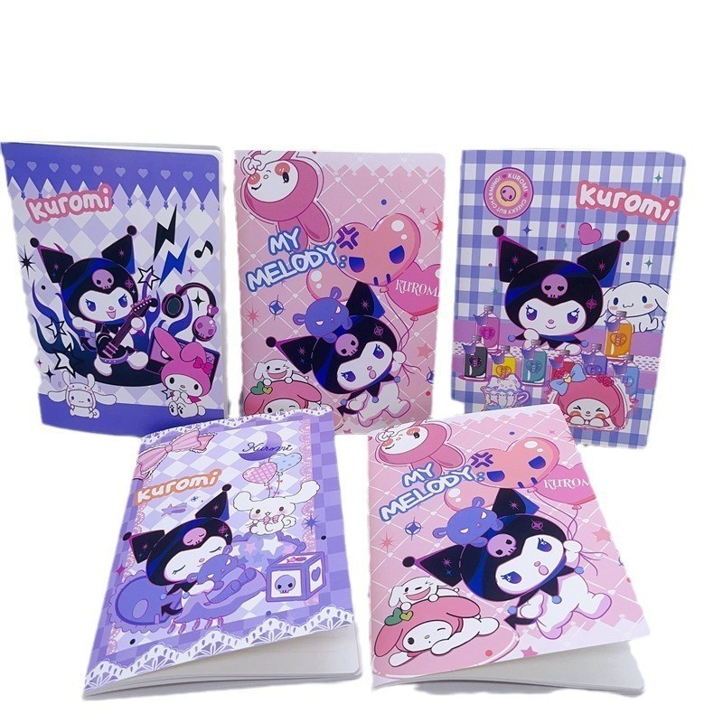 

ACEH.NSIR 119342 Sanrio Notebook Anime Kuromi Cinnamorol
