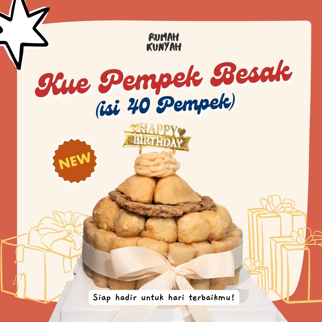 

Kue Cake Ultah Gluten Free Pempek Palembang Halal Sehat digoreng Coconut Oil