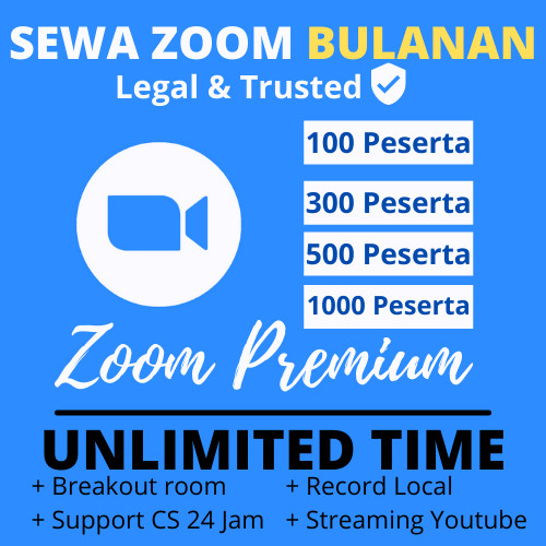 Upgrade Zoom Unlimited Bulanan