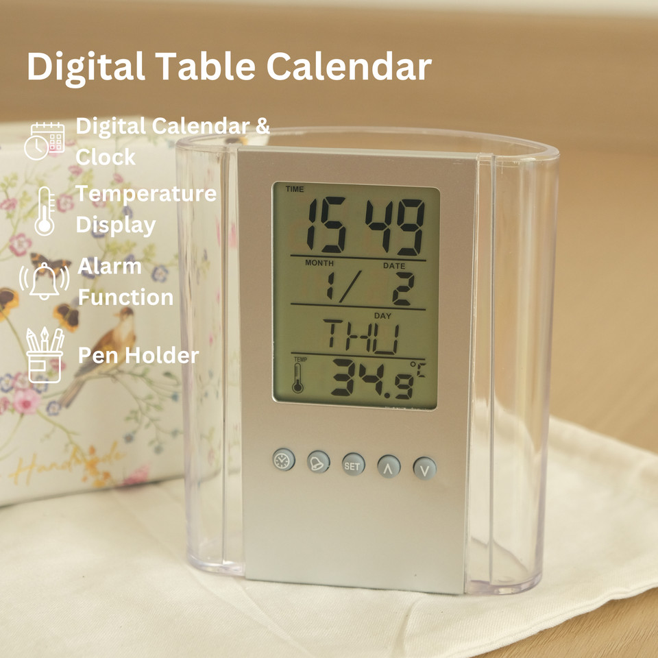 

Giftsential Digital Table Calendar