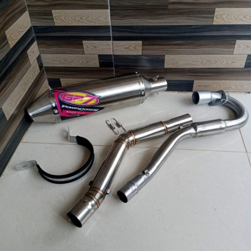 exhaust Norifumi GP7 exhaust 38mm stainless for Ksr 110 ksr 110pro Msx 125 crf 150l Xr 150/200 xtz 1