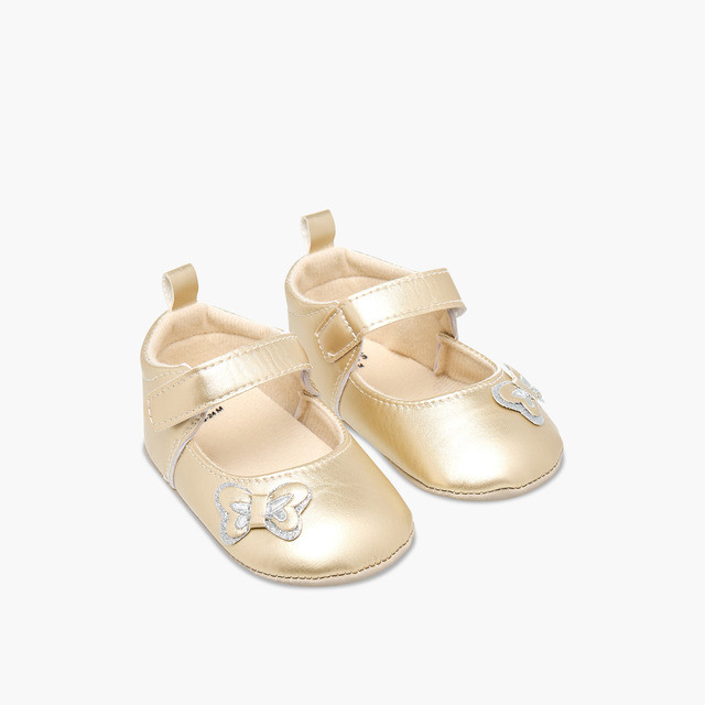 Babyshop Sepatu Anak Perempuan Juniors Butterfly Accent Booties