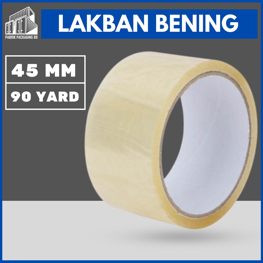 

Lakban Solatip Isolasi OPP Bening 2 Inch 45mm x 90 Yard 45micron MURAH Lakban Bening Super 2 inch x 90 yard 45mm x 90yard setara daimaru