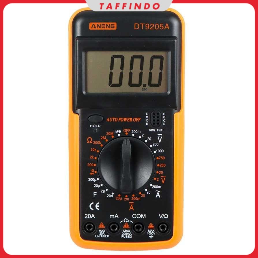 ANENG Digital Multimeter Voltage Tester - DT9205A