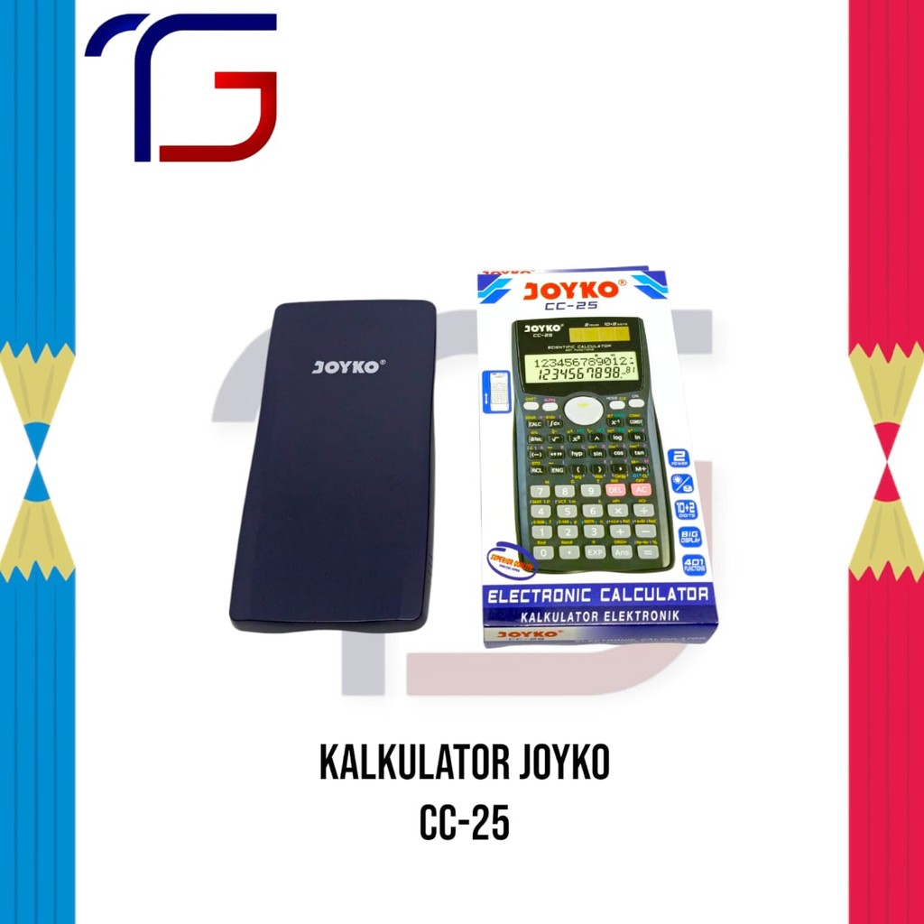 

KALKULATOR JOYKO CC-25 401 Functions
