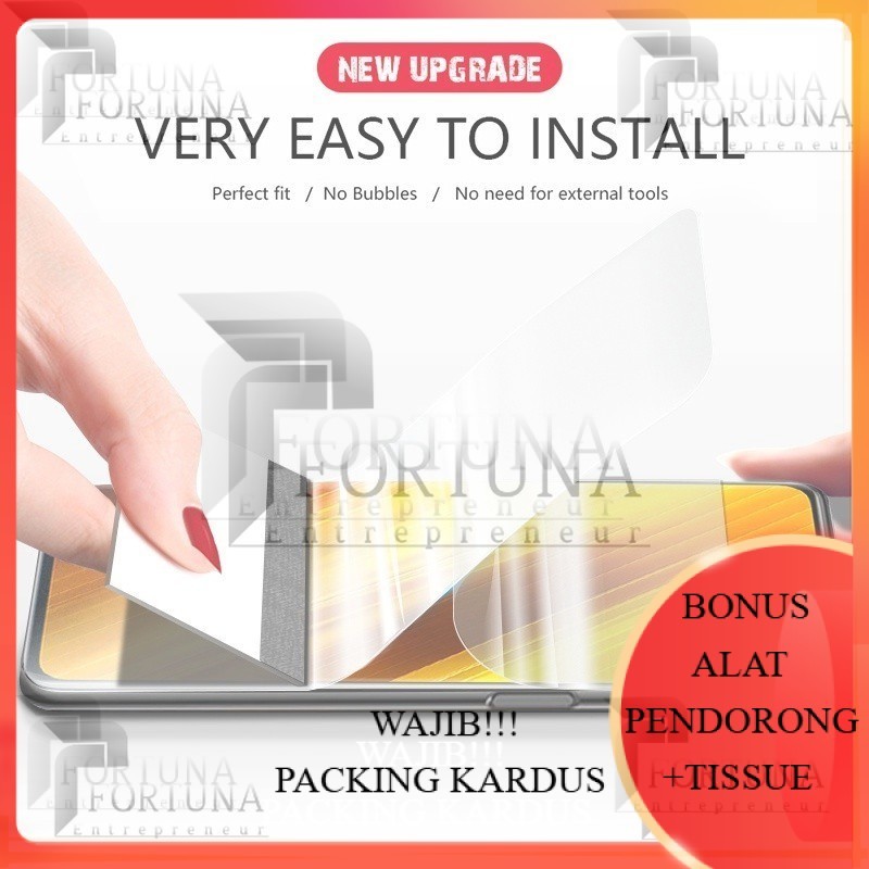 MURAH+COD BA Antigores Hydrogel Samsung A22 A32 4G 5G A52 A52s A72 Full Cover Hybrid Pro Glass Scree