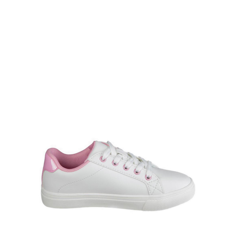 Payless Brash Royalty Childrens Jane Heart Sneakers - White_07