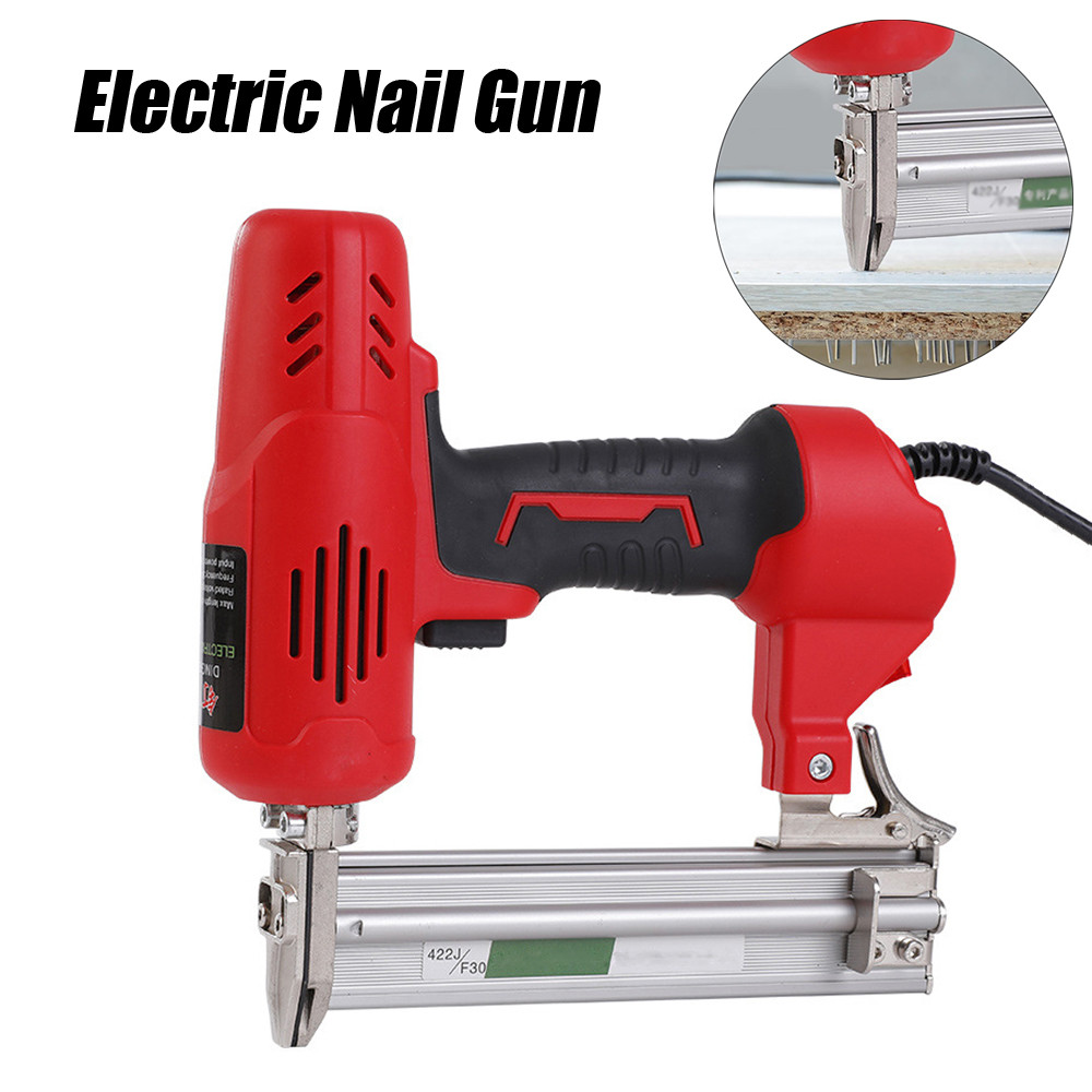 

2600W Electric Nailer Gun Woodworking Construction Electric Tools F30 Furniture Staple Gun Wood Frame Stapler DIY Hand Tools