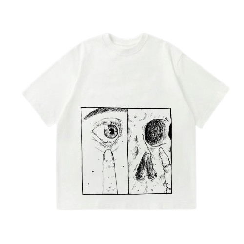 UNISEX TSHIRT SPILL EYE REAL OR SKULL TSHIRT COSTUM