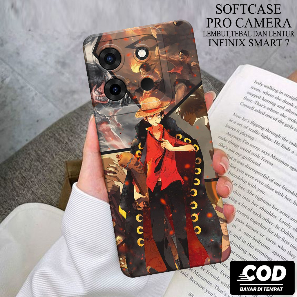 Case Hp Infinix Smart 7 2023 - Softcase Infinix Smart 7 Terbaru - Casing Infinix Smart 7 - Kesing In