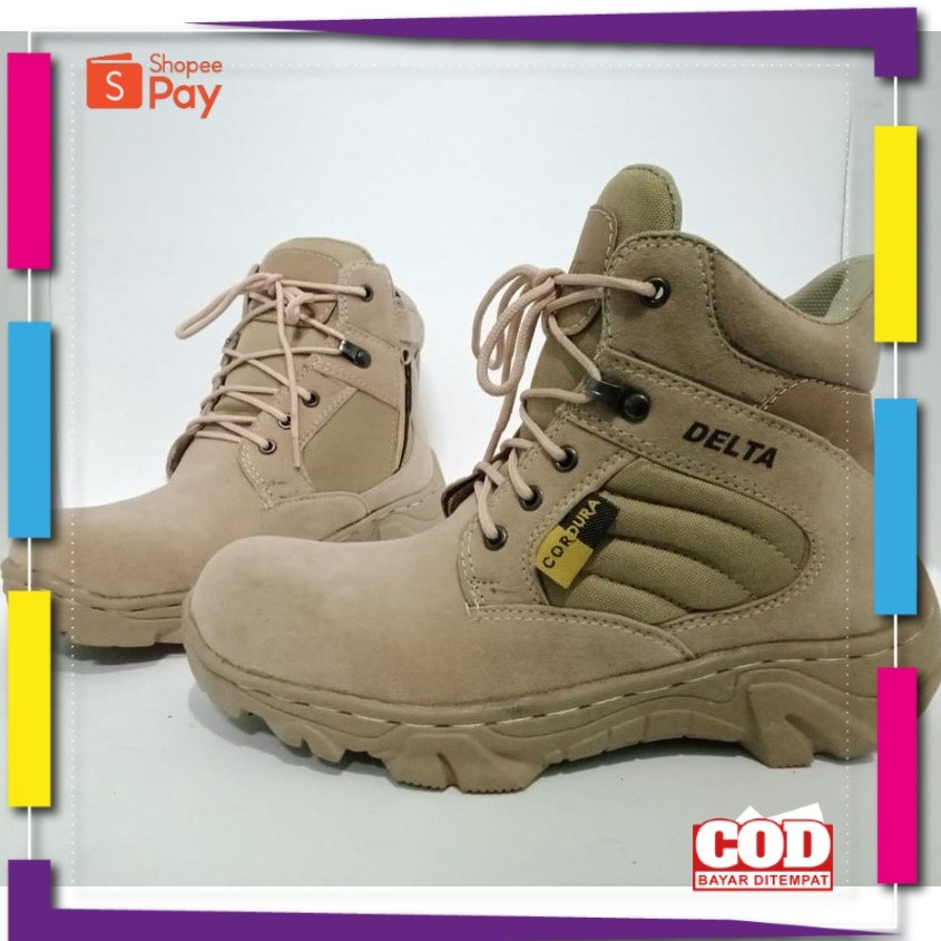 [PREMIUM ORIGINAL] SEPATU SAFETY BOOTS DELTA CONDURA SEPATU PRIA MURAH BISA BAYAR DI TEMPAT