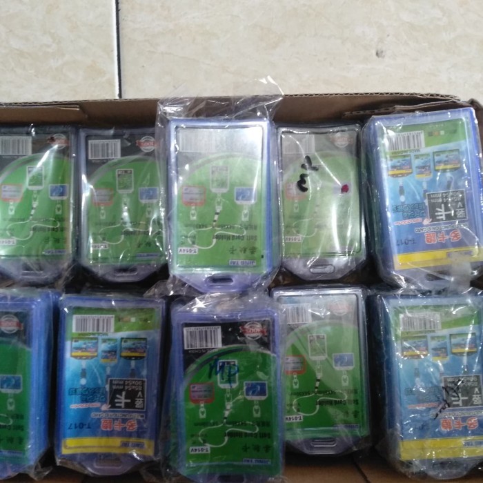 

plastik ID card tebal singgel