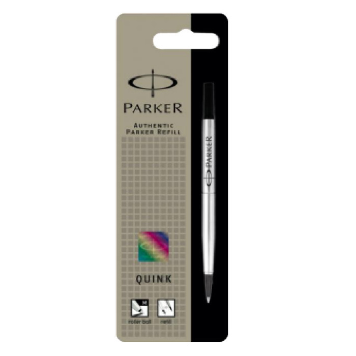 

TERBARU Refill Parker RollerBall / Signpen Black M Blister