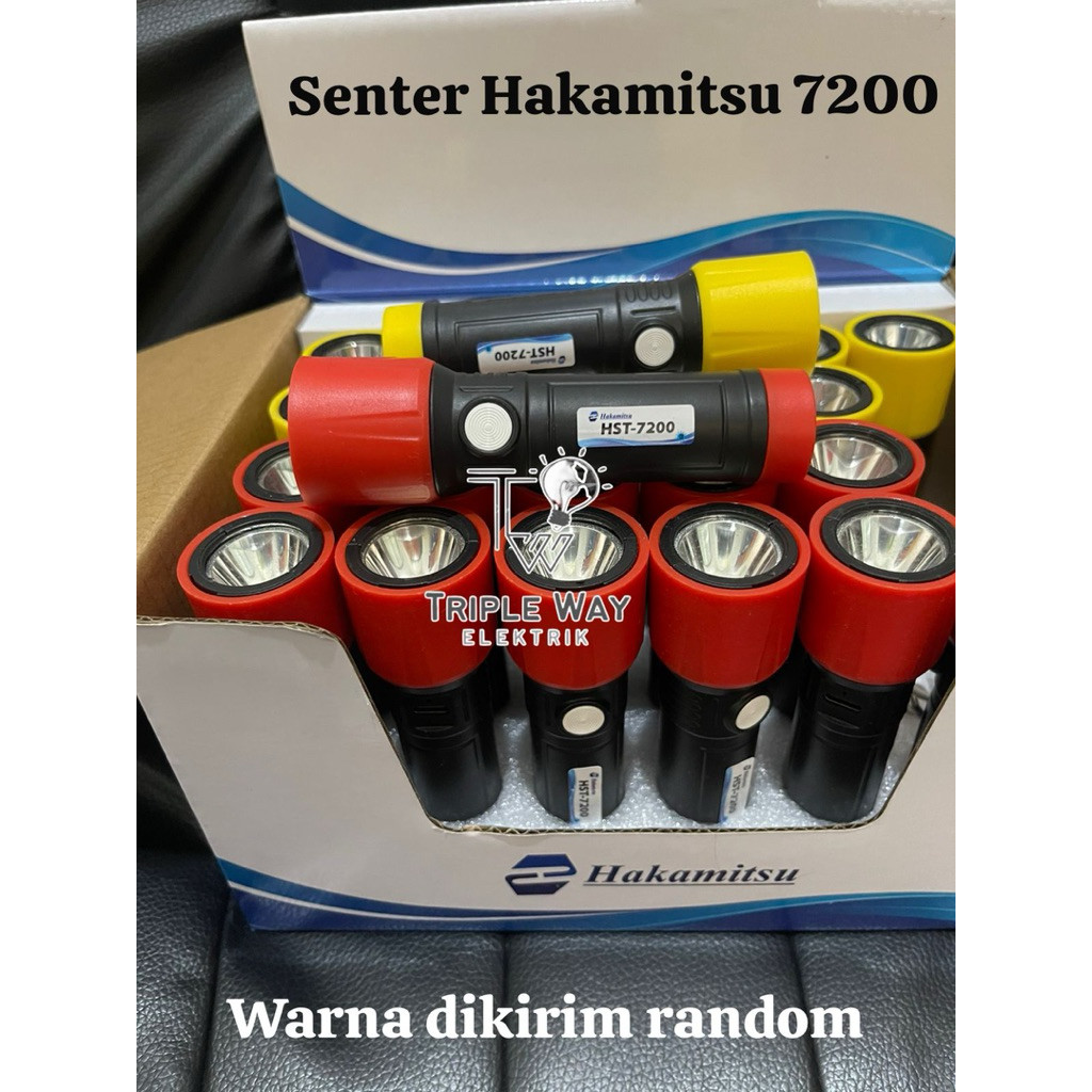 Senter mini / senter mainan / senter pramuka,jerit malam /senter anak-anak warna HST-7200