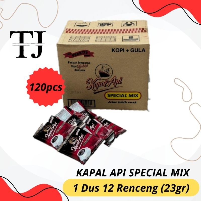 

MURAH!! kopi KAPAL API SPECIAL MIX( DUS ) isi 12 RENCENG