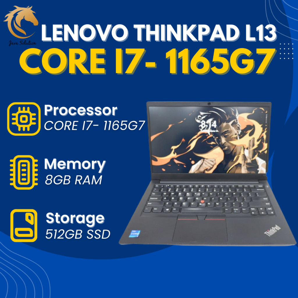 Laptop lenovo slim generasi Baru SSD 128GB 256GB 512GB