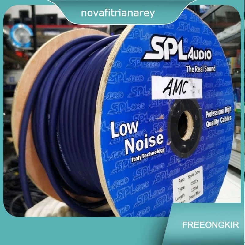 Kabel Spl CS 215 Kabel Speaker Spl Audio 2x1,5mm Harga 50Meter