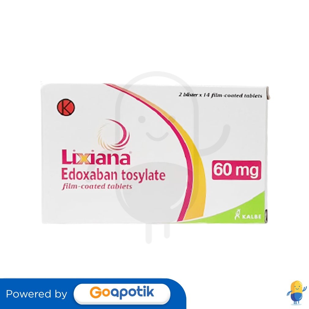 Lixiana 60 Mg Box 28 Tablet