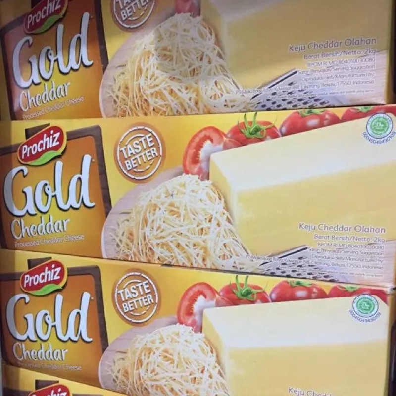 

NEW KEJU PROCHIZ CHEDDAR GOLD 2KG PREMIUM