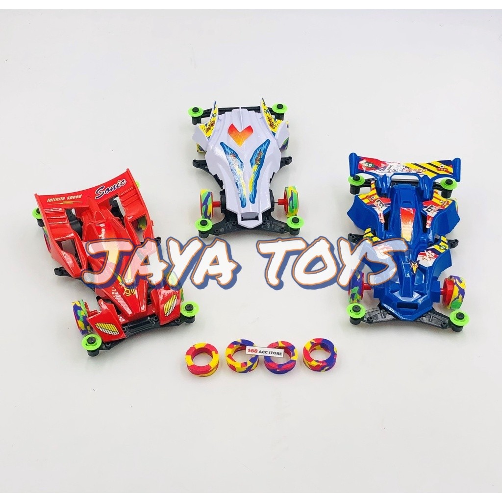 Mainan Anak Mobil Tamiya Mini 4WD Racing Hero Mainan Balap Anak Seru Dan Keren